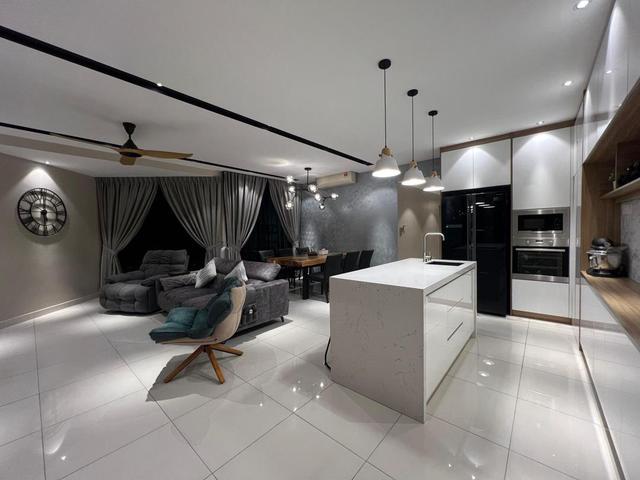 TRINITY AQUATA 1420sqft Fully Furnished ID Design