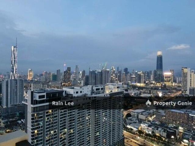Trion2@KL /Fully Furnished /2Rooms 1Bath Attached Balcony /Facing KL View