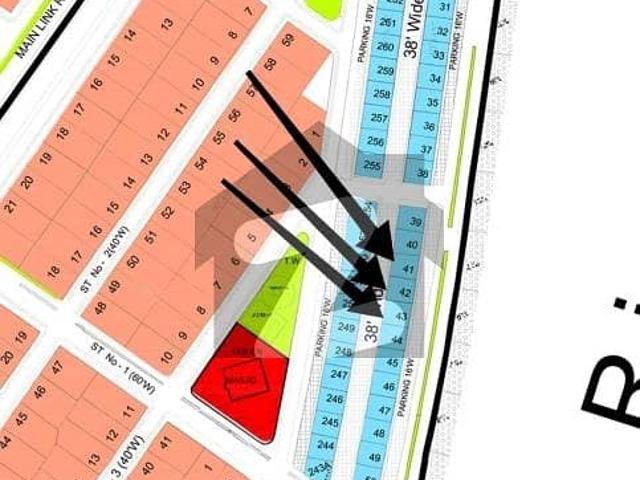 Triplet 3x 8 Marla Commercial no 42+43+44. River View Road. Sector B. dha 4. Rawalpindi