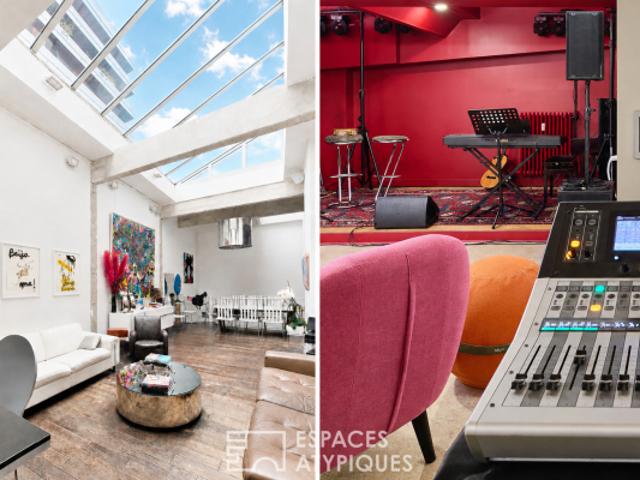 Triplex multiusage entre Batignolles et Montmartre