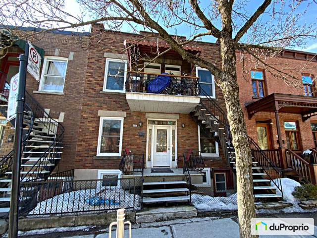 Triplex à vendre Le Plateau Mont Royal 4 chambres 3 salles de bain #1037