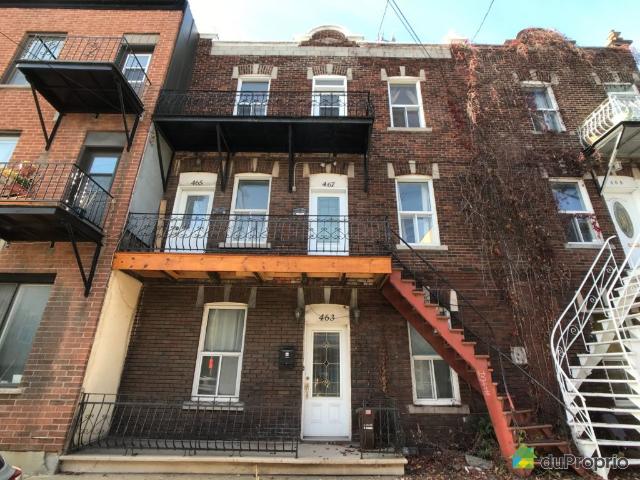 Triplex à vendre Le Plateau Mont Royal 6 chambres 3 salles de bain #933005
