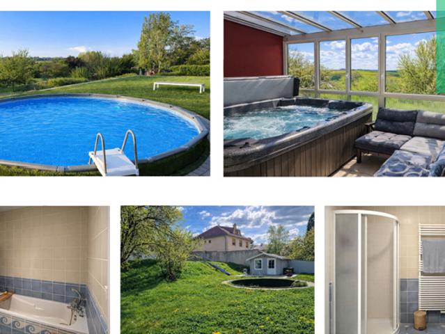 Triplex coup de coeur avec jardin et piscine