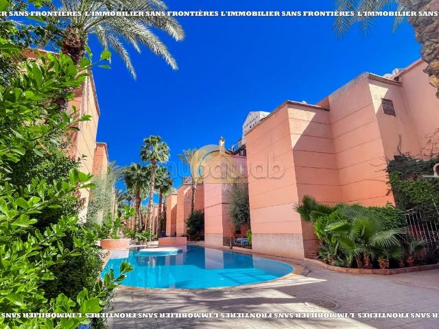 Triplex vide à Aïn Itti, Piscine collective 49 m², Marrakech: à vendre