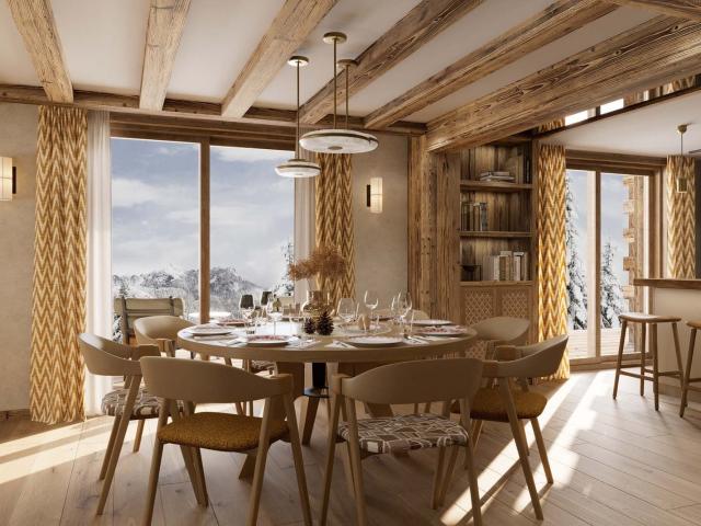 Triplex 3 chambres Centre village La Belle aux Bois 132m² Megève