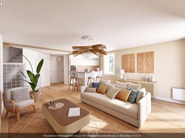 Triplex 4 pièces 100 m²