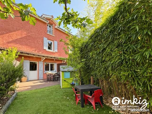 Triplex 83 m² au sol avec jardin et 2 parkings