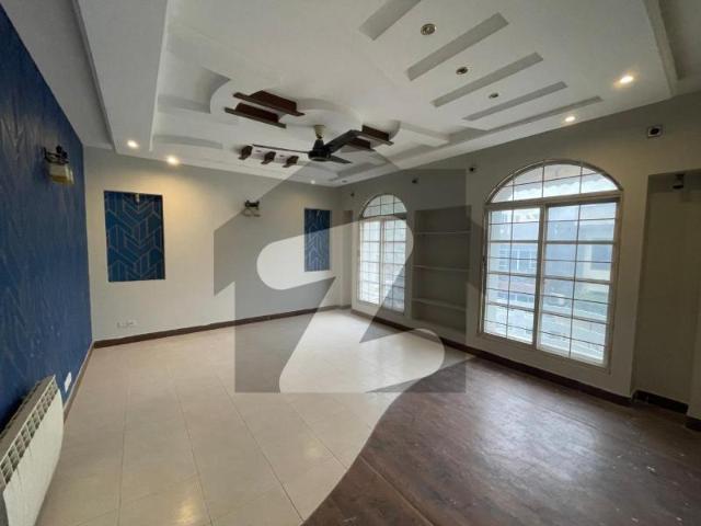 Triple Storey Designer House With Swimming Pool And Additional Land Lawn On Rent E 11/2