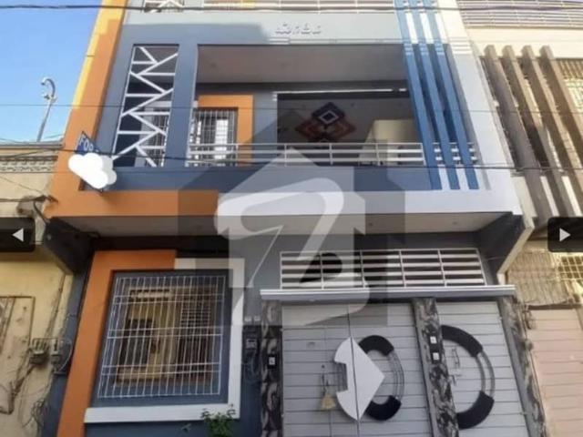 Triple Storey 6 Bedrooms Brand New West Open 120 Square Yards In Reasonable Rates
