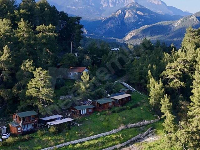 OLİMPOS'TA SATILIK MANZARALI BAHÇE