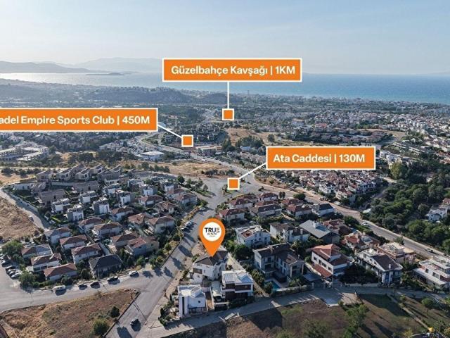 True Estate Kahramandere'de Bahçeli Satılık 70m2+50m2 Ticari