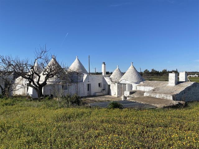 Trulli e lamie con terreno edificabile 190m² Martina Franca