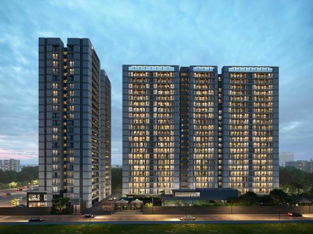 Tryksha Beaufort Park,Adalaj 3 BHK Apartment For Sale Gandhinagar