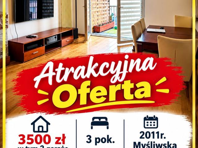 Trzypokojowe mieszkanie do wynajęcia