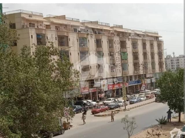 Two Commercial Offices Which Are Leased & West Open With Separate Washing Room At Mezzanine Floor In Decent Garden Block 7 Gulstan E Jauhar At Main University Road Facing No Load Shading 24/7 Security System 24/7 Water Supply Water Available