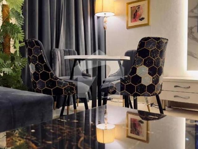 Two Bed Furnished Apartment Available For Rent In Nishtar Block Bahria Town Lahore