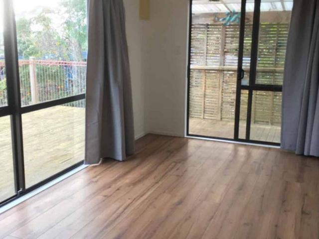 Two bedrooms over two levels
