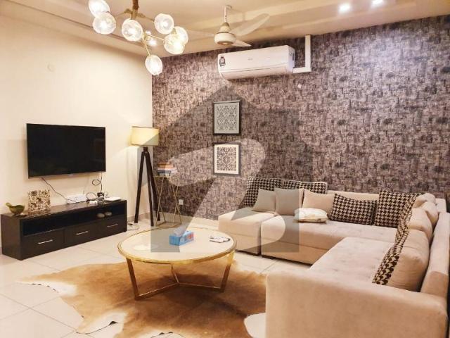 Two Bedrooms Luxury Furnished Apartment Available For Rent In The Grande Bahria Town Phase 3