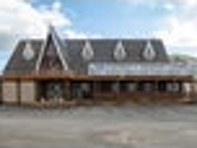 Two Storey Log Cabin Building For Removal