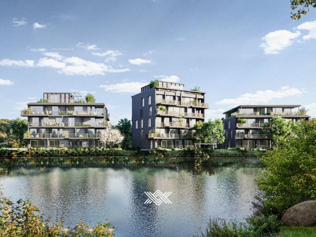 Tweeslaapkamer appartement langs de Leie in Astene