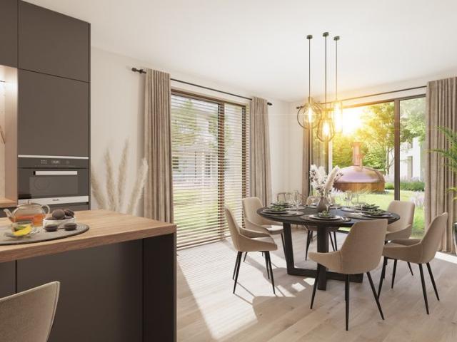 Tweeslaapkamer appartement op de gelijkvloerse verdieping