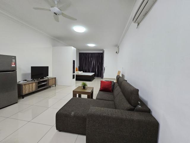 Twin Galaxy @ Jalan Dato Abdullah Tahir Studio Fully Furnished Furniture Like New Low Deposit Rent