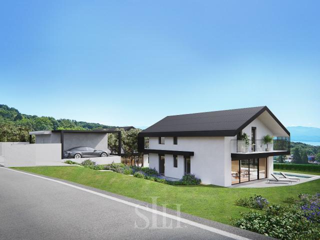 Twin house with 5.5 rooms on sale in Genolier 317 m² | dreamo. Ch