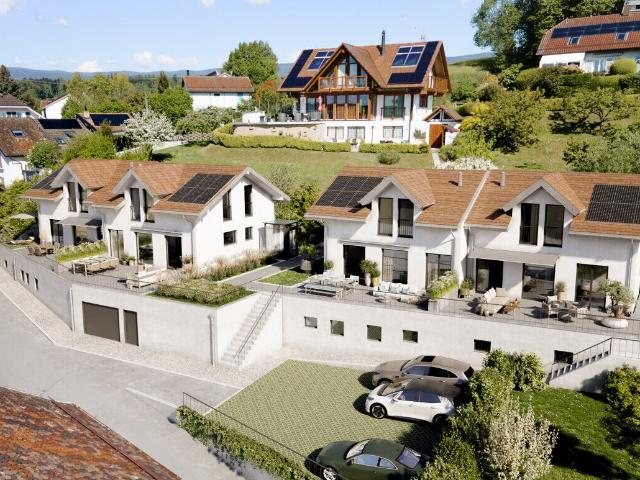 Twin house with 5.5 rooms on sale in Montherod 115 m² | dreamo. Ch