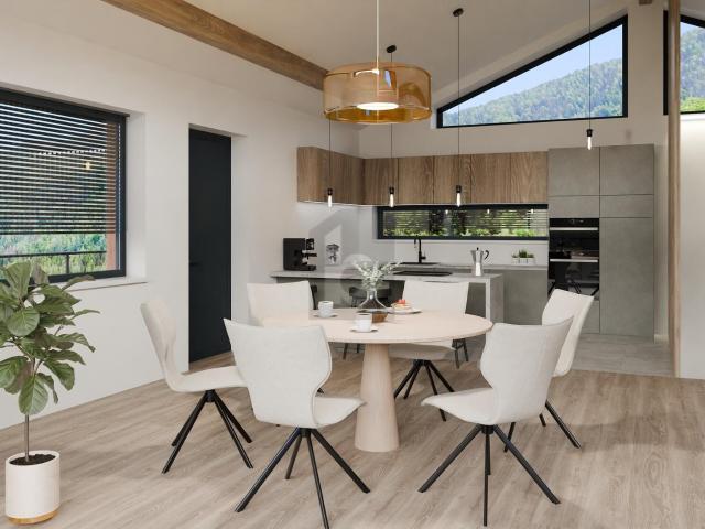 Twin house with 5.5 rooms on sale in Saxon 174 m² | dreamo. Ch