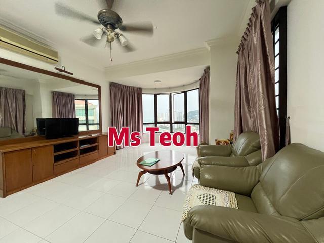 Twin Towers Tanjung Bungah FReno FFurnished High Floor Seaview