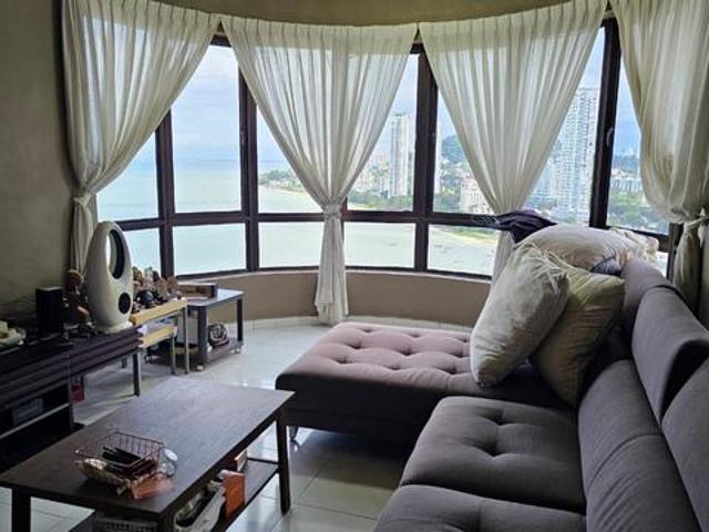 Twin Towers Tanjung Bungah Renovated 2Bedrooms 926sf Fully Seaview