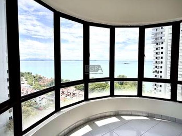 Twin Towers Condominium Corner Unit in Tanjung Bungah