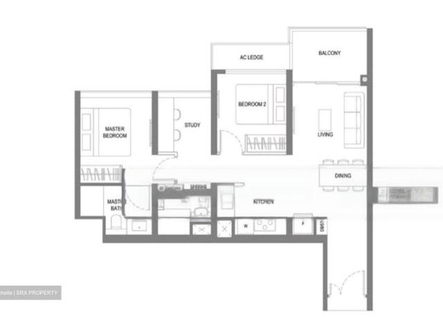Twin Vew D5, Apartment