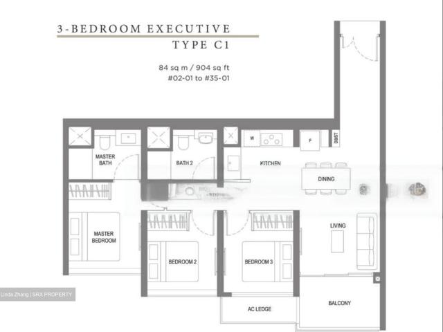 Twin Vew D5, Apartment
