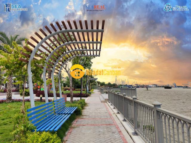 Tt 1.1 ty nhân ngay nha phô ven sông the pearl riverside 1 trêt, 2 lâu, sân thương, shr