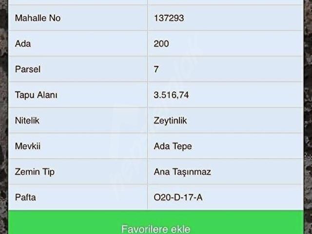 TT Gayrimenkul den Marmaris Taşlıca da Yatırımlık Tarla