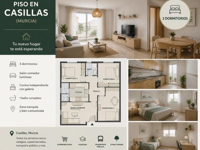 ¡Tu nuevo hogar en Casillas, Murcia!