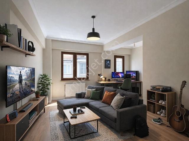 Tülay Özkök'ten Oturuma Hazır Geniş Sıfır 1+1 Kiralık Daire