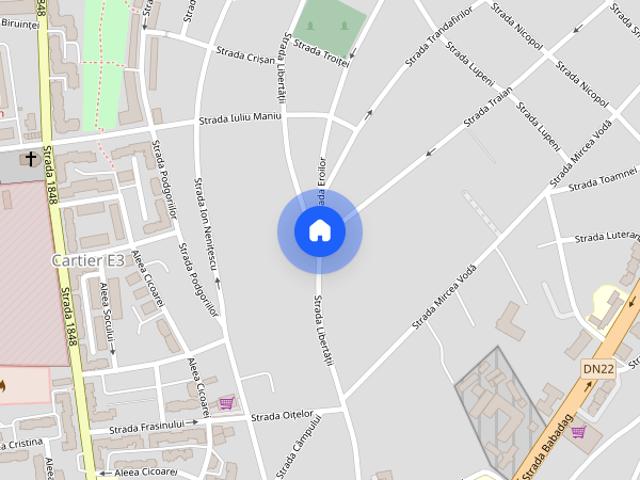 TULCEA chirie apartament 2 camere decomandat