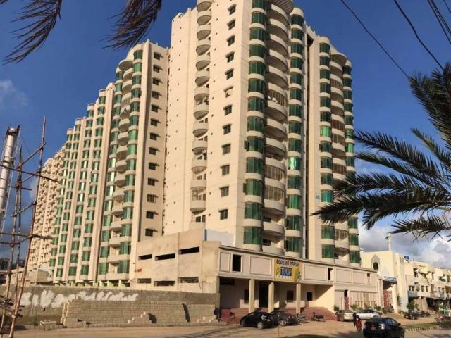 Tulip Tower Brand New Flat 2 bed dd for rent Karachi Scheme 33 ID 67674