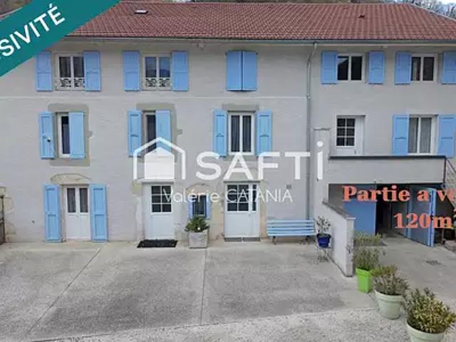 Tullins 38210 Achat / Vente maison 4 pièces t4 terrasse balcon