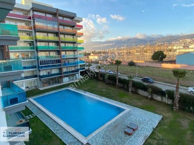 Turyap'tan Bornova Park Evleri'nde Eşyalı Kiralık 1+1 Daire