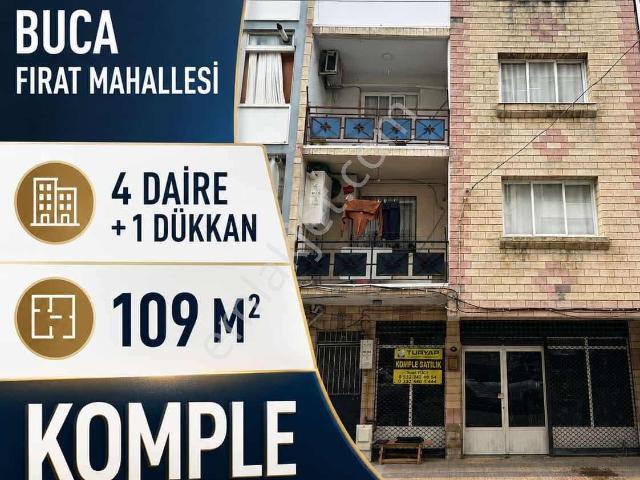 Turyap'tan Buca Fırat Mahallesinde Satılık 5 Katlı Komple Bina