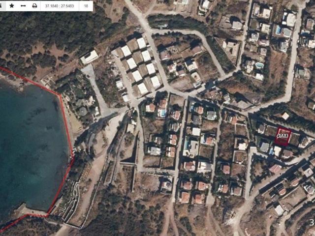 TURYAP'TAN MUĞLA MİLAS ADABÜKÜ'NDE DENİZ MANZARALI 341m2 ARSA