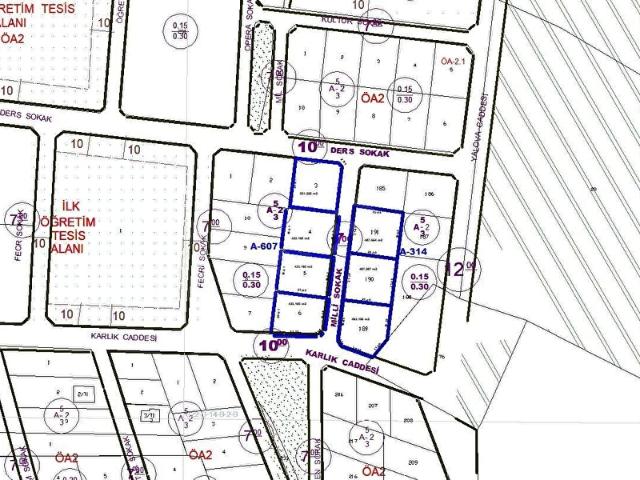 TURYAP AYDEMİRDEN AKKÖYDE 870 M2 FULL DENİZ MANZARALI ARSA