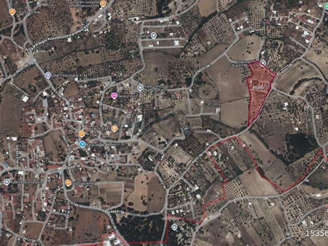 TURYAP BUCA'DAN KARACAAĞAÇTA SATILIK BETONYOL ÜZERİNDE TARLA