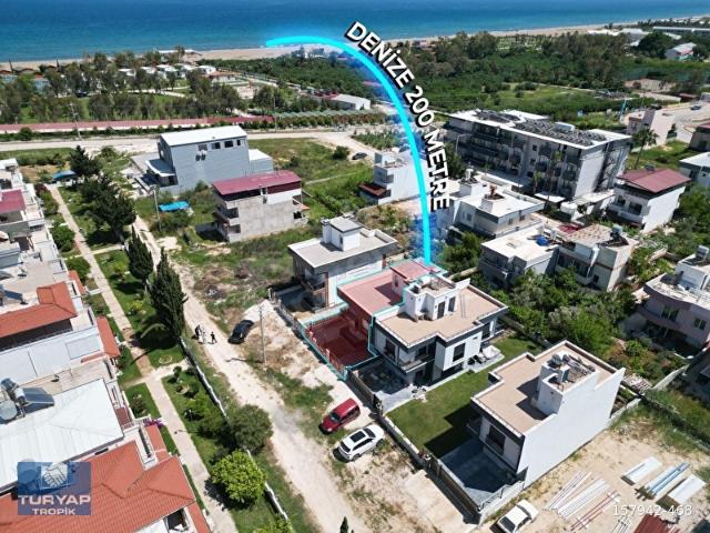 TURYAP TROPİK GAYRİMENKÜL'DEN MAVİ BAYRAKLI DENİZE KOMŞU VİLLA