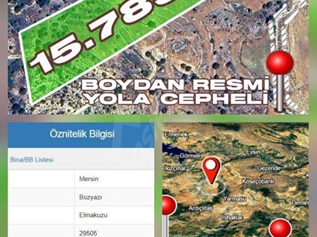 TURYAP TROPİK'TEN BOZYAZI'DA SATILIK ARAZİ