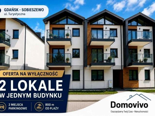 Turystyczna 53,25 m², Gdańsk