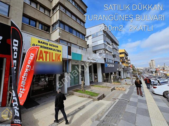 Turangüneş Üzeri Tabela Değeri Yüksek Olan 280m2 Satılık Dükkan